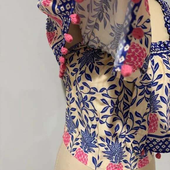 Farm Rio Ruffle Neck Blouse - Picture 3 of 7